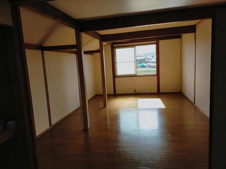 空っぽの部屋 部屋,空き部屋,窓の写真素材