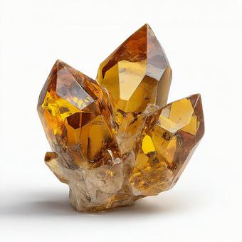 美しい天然シトリン 美しい天然シトリンの写真