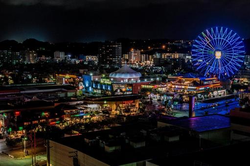 Photo, american village, american village, okinawa, JPG