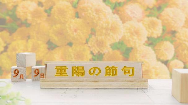 重陽の節句 重陽の節句 重陽の節句,9月9日,五節句の写真素材