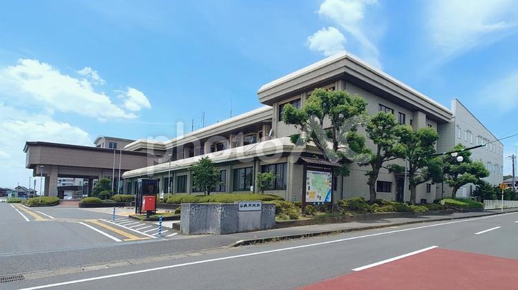 山武市役所 市庁舎 千葉県山武市 山武市役所,本庁舎,山武市の写真素材