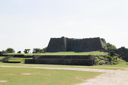 中城城1 中城城1 中城城,城址,世界遺産の写真素材