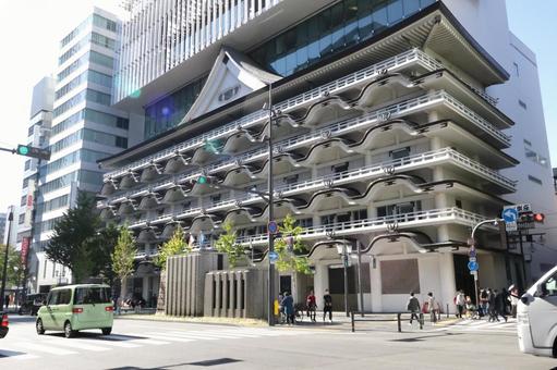 大阪の街並み3　旧大阪新歌舞伎座　都会 旧大阪新歌舞伎座,歌舞伎座,大阪の写真素材