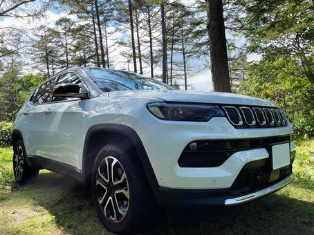 車 suv,アウトドア,車の写真素材