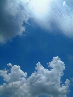 夏空 夏空の写真