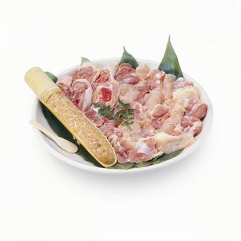 水炊き用鶏肉セット 水炊き用鶏肉セット 水炊き用,盛り合わせ,ぶつ切りの写真素材