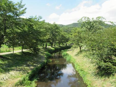 Scenery of Oshino Hakkai at the foot of Mount Fuji, JPG Scenery of Oshino Hakkai at the foot of Mount Fuji, JPG
