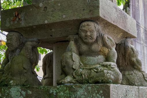 Photo, a shrine, tatekoshi shrine, shrines and temples, 