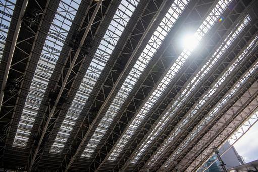 JR大阪駅の屋根 JR大阪駅の屋根の写真