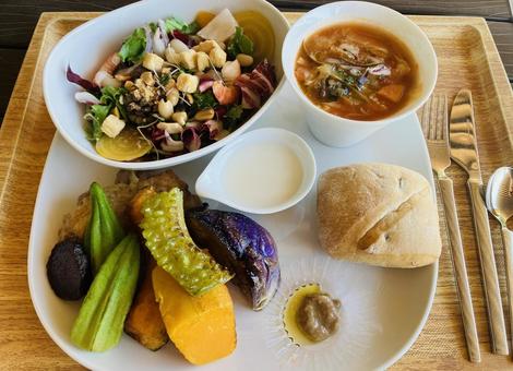 サラダランチ サラダランチ イタリアン,サラダ,フレンチの写真素材
