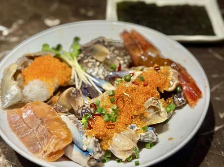 カンジャンケジャン カンジャンケジャン カンジャンケジャン,蟹,韓国料理の写真素材