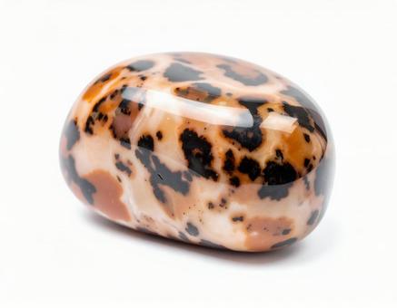 レオパードスキンジャスパー　タンブルの写真