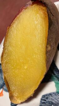 焼き芋・シルクスイート 焼き芋,シルクスイート,サツマイモの写真素材