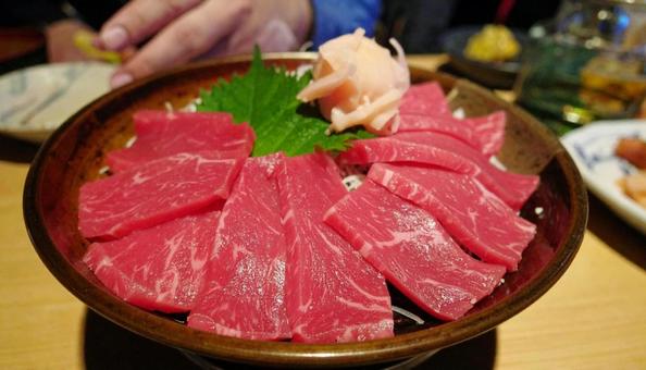 馬刺し 馬刺しの写真