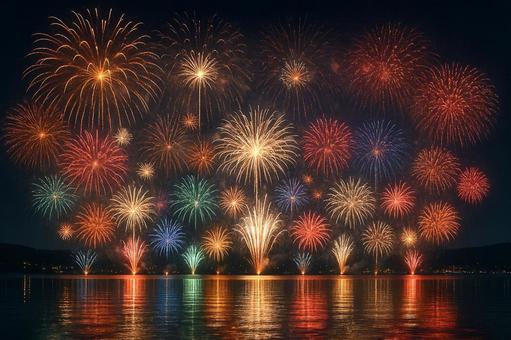 花火 フィナーレ 花火 フィナーレの写真