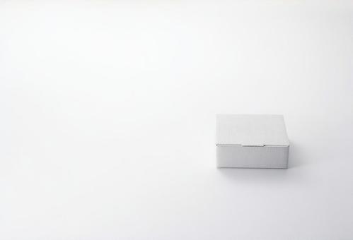 シンプルな白い箱 箱,白い,ボックスの写真素材