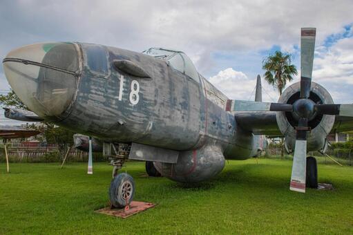 鹿屋航空基地史料館「P2V-7」 鹿屋航空基地史料館,p2vー7,おおわしの写真素材