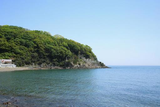 兵庫県赤穂市 赤穂御崎遊歩道からの風景 兵庫県赤穂市 赤穂御崎遊歩道からの風景の写真