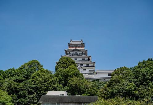唐津城 唐津城,castle,城の写真素材