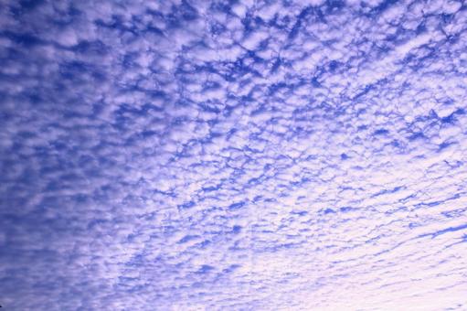 Photo, scales of clouds, autumn sky, sky, 