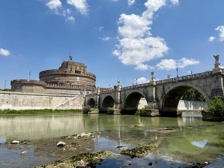 サンタンジェロ城 サンタンジェロ城 海外,建物,景色の写真素材