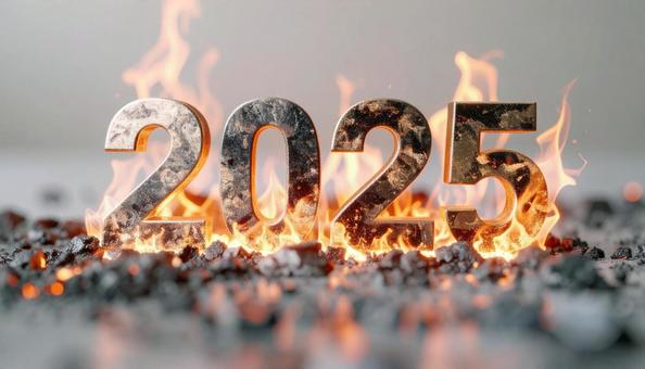 立体 数字 2025 炎上 立体 数字 2025 炎上の写真