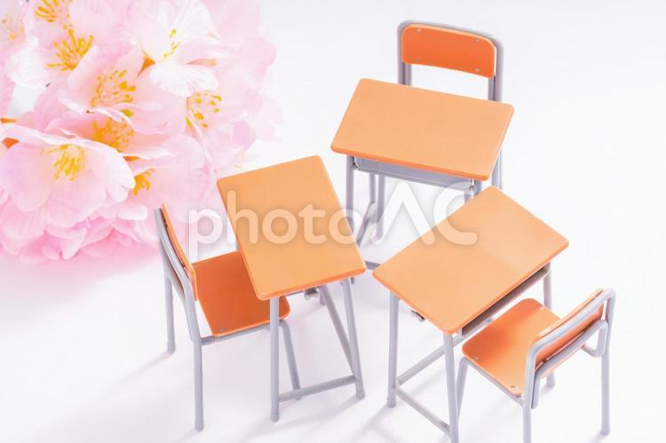 入学・卒業・新学期　イメージ素材 入学式,卒業式,学校の写真素材