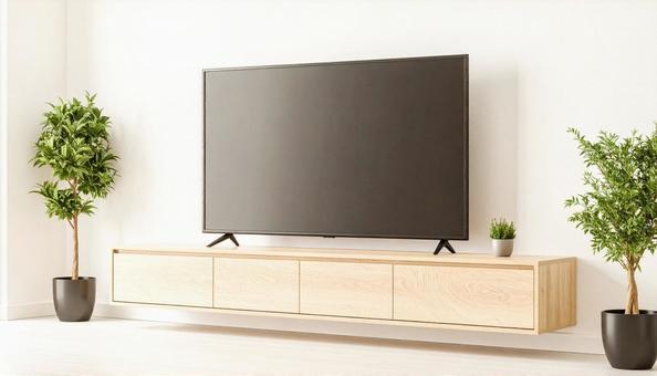 薄型の大きなテレビ 薄型の大きなテレビの写真