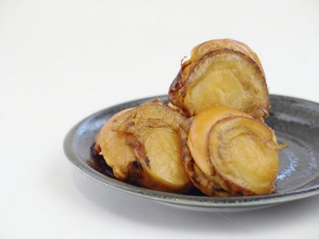 帆立 燻製 珍味の写真