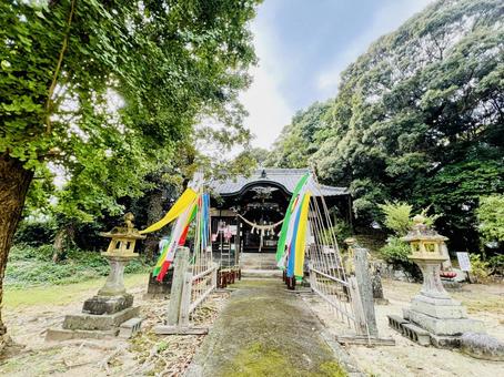 中津隈宝満宮 中津隈宝満宮,みやき町,佐賀県の写真素材