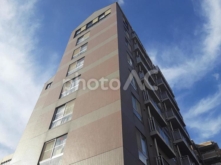 マンション　広告　イメージ マンション,広告,コピースペースの写真素材