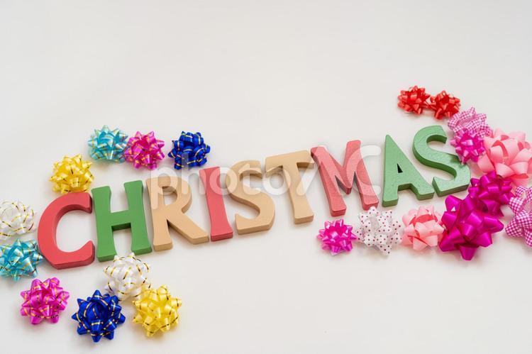 クリスマスの飾り付けイメージ・背景素材 クリスマス,クリスマスツリー,メリークリスマスの写真素材
