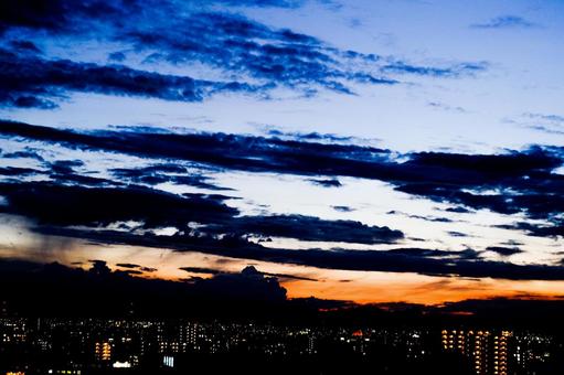夕焼け 夕焼けの写真