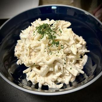 ツナと大根サラダ ツナと大根サラダ 旦那飯,男の料理,手料理の写真素材