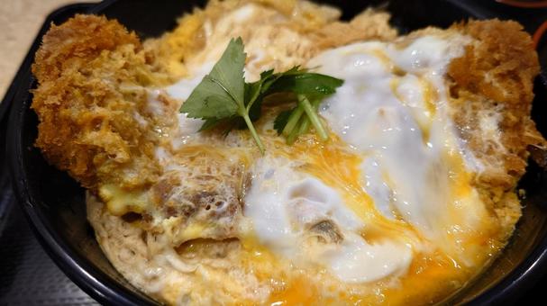 かつ丼 かつ丼 かつ丼,どんぶり,かつの写真素材