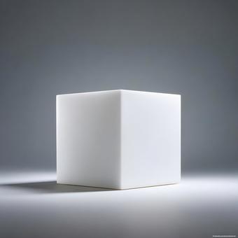 背景に使える白い箱 背景に使える白い箱の写真
