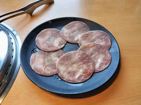 牛タン 焼き肉,牛タン,美味しいの写真素材