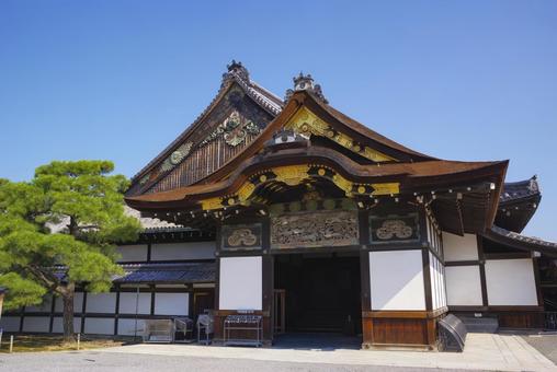 世界遺産 二条城の唐門と豪華な装飾 二条城,唐門,世界遺産の写真素材