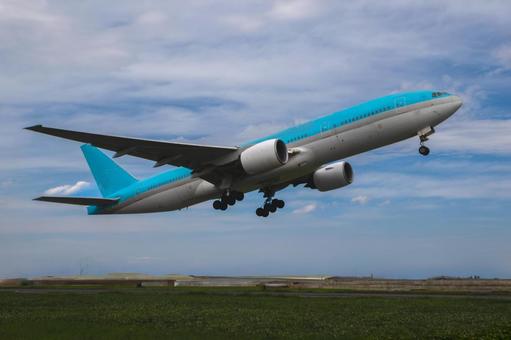 Photo, take off, b777, triple seven, 