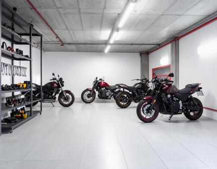 バイク達 バイク達の写真