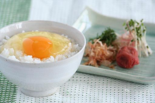 卵かけご飯 卵かけご飯の写真