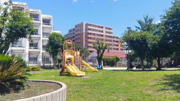 公園敷地-博多区 井尻 公園敷地-博多区 井尻 公園敷地,地方,風景の写真素材