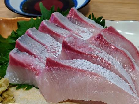 刺し身 はまち 刺し身 はまち 刺身,お造り,魚の写真素材