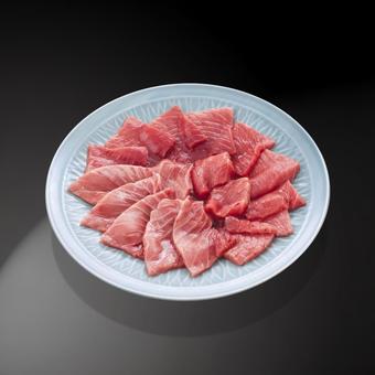 本マグロ 皿盛り 本マグロ 皿盛りの写真
