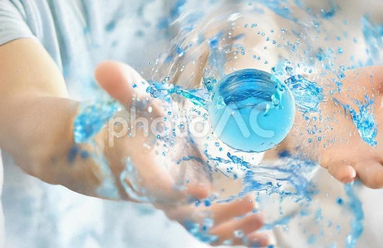 水のイメージ 水,イメージ,抽象の写真素材