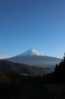 峠からの富士山 峠からの富士山の写真