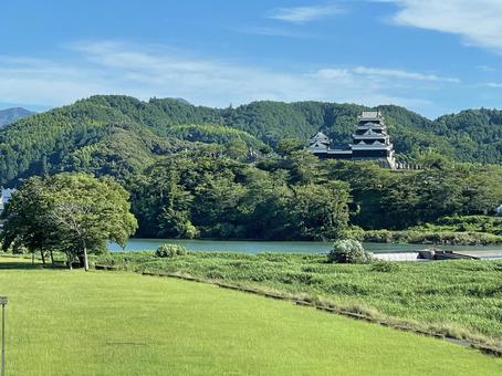 大洲城 大洲城 天守閣,大洲市,愛媛県の写真素材