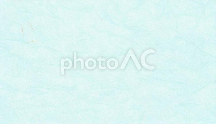 和紙素材　水色　和紙風のテクスチャ背景 和紙,壁紙,水色の写真素材