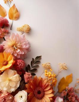 花の素材 花の素材の写真