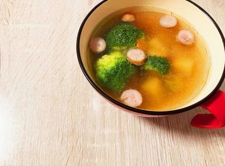 野菜スープ 野菜スープ スープ,野菜スープ,コンソメスープの写真素材